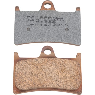 Plăcuță de frână DP sinterizată pentru înlocuire stradală, touring, off-road/ATV DP BRAKES DP418 Plăcuță de frână DP sinterizată pentru înlocuire stradală, touring, off-road/ATV DP BRAKES DP418