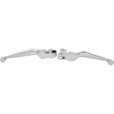Set de manete cu crestături și mâner larg cromat DRAG SPECIALTIES H07-0769