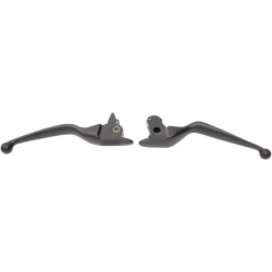 Set de manete cu aripă largă în negru mat DRAG SPECIALTIES H07-0591MB Set de manete cu aripă largă în negru mat DRAG SPECIALTIES H07-0591MB