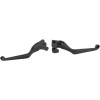 Set manete negre mate cu fante largi DRAG SPECIALTIES H07-0592MB