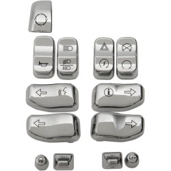 Set capace pentru comutatoare (crom) DRAG SPECIALTIES H18-0350CO-C