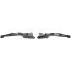 Set de manete negre cu fante DRAG SPECIALTIES H07-0603MB