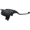 Cilindru principal de frână/mecanism de pârghie față hidraulic negru DRAG SPECIALTIES H07-0789MB-1