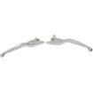 Set manete slotted wide blade chrome DRAG SPECIALTIES H07-0605 Set manete slotted wide blade chrome DRAG SPECIALTIES H07-0605 thumb