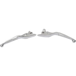 Set manete slotted wide blade chrome DRAG SPECIALTIES H07-0605 Set manete slotted wide blade chrome DRAG SPECIALTIES H07-0605