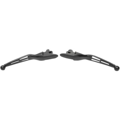 Set manete slotted wide blade black DRAG SPECIALTIES H07-0605MB