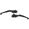 Set de manete cu aripioară lată negru mat DRAG SPECIALTIES H07-0594MB