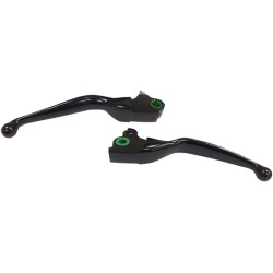 Set de manete cu aripioară lată negru mat DRAG SPECIALTIES H07-0594MB Set de manete cu aripioară lată negru mat DRAG SPECIALTIES H07-0594MB