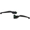 Set de manete cu fante largi în negru mat DRAG SPECIALTIES H07-0604MB