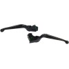Set de manete cu fante largi în negru mat DRAG SPECIALTIES H07-0606MB