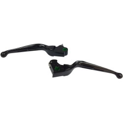 Set de manete cu fante largi în negru mat DRAG SPECIALTIES H07-0606MB Set de manete cu fante largi în negru mat DRAG SPECIALTIES H07-0606MB