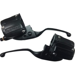 Instrumente de control negre pentru ghidon pentru '15 - '16 FLTR DRAG SPECIALTIES H07-0803MB-A Instrumente de control negre pentru ghidon pentru '15 - '16 FLTR DRAG SPECIALTIES H07-0803MB-A