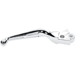 Set de manete cu crestături și mâner lat cromat DRAG SPECIALTIES 07-0569-B
