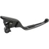 Manetă de ambreiaj slotted wide blade matt black DRAG SPECIALTIES H07-0603MB-C