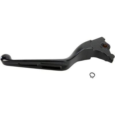 Manetă de frână cu fante și mâner larg negru mat DRAG SPECIALTIES H07-0602MB-B