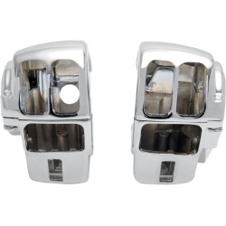 Cutie pentru comutatoare cu radio chrome DRAG SPECIALTIES H07-0782 Cutie pentru comutatoare cu radio chrome DRAG SPECIALTIES H07-0782