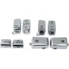 Set capace pentru comutatoare cu audio crom DRAG SPECIALTIES H18-033600-C
