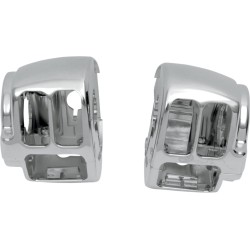Set carcasă pentru comutator chrome DRAG SPECIALTIES H07-0771A Set carcasă pentru comutator chrome DRAG SPECIALTIES H07-0771A