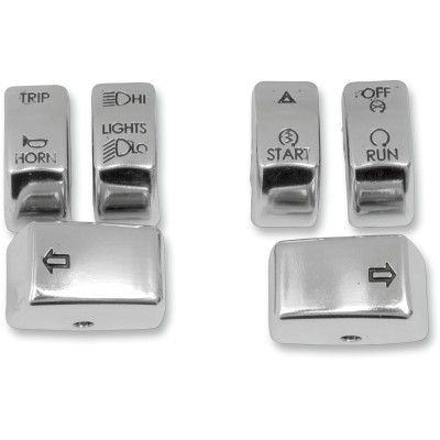 Set capace pentru comutatoare crom DRAG SPECIALTIES H07-0340CO-C