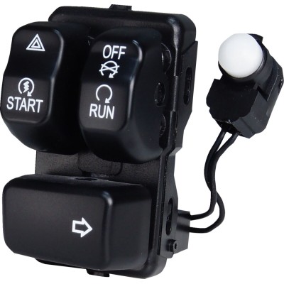 Modul de comandă ghidon dreapta negru DRAG SPECIALTIES 78590B