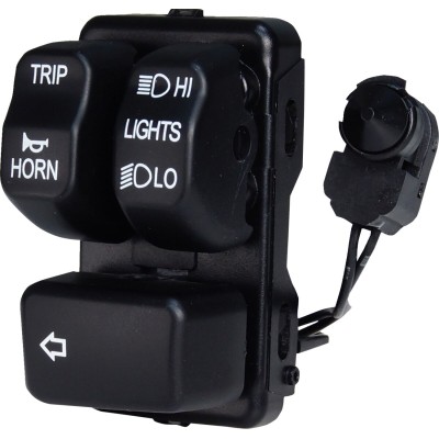 Modul de control stânga negru pentru ghidon DRAG SPECIALTIES 78591B