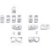 Capace pentru comutatoare - crom DRAG SPECIALTIES H18-0357CO-C Capace pentru comutatoare - crom DRAG SPECIALTIES H18-0357CO-C thumb