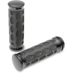 Mânere HOTOP negre/cauciuc DRAG SPECIALTIES 0630-0774 Mânere HOTOP negre/cauciuc DRAG SPECIALTIES 0630-0774