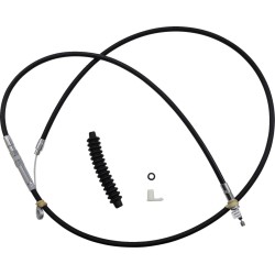 Cablu de ambreiaj lungime alternativă vinil negru înaltă performanță DRAG SPECIALTIES 4322512HE