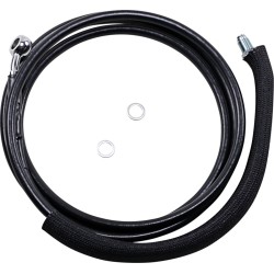 Linie de ambreiaj cu înveliș din vinil negru + 4 Linie de ambreiaj cu înveliș din vinil negru + 4