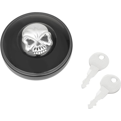 Capac rezervor cu închidere tip screw-in skull ventilat negru DRAG SPECIALTIES 03-0320ABS-A Capac rezervor cu închidere tip screw-in skull ventilat negru DRAG SPECIALTIES 03-0320ABS-A