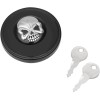 Capac rezervor screw-in locking skull non-vented black DRAG SPECIALTIES 03-0320ABS-B