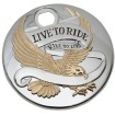 Capac rezervor Live to Ride crom/aur DRAG SPECIALTIES T22-0150CGA Capac rezervor Live to Ride crom/aur DRAG SPECIALTIES T22-0150CGA thumb