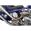 Rezervor de ulei rotund cu capac în formă de cupolă și umplere centrală crom DRAG SPECIALTIES 241306 Rezervor de ulei rotund cu capac în formă de cupolă și umplere centrală crom DRAG SPECIALTIES 241306 thumb