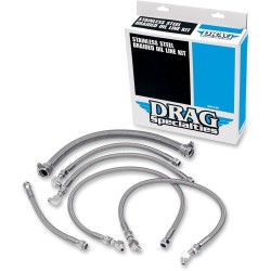 Set conductă de ulei din oțel inoxidabil DRAG SPECIALTIES 606000 Set conductă de ulei din oțel inoxidabil DRAG SPECIALTIES 606000