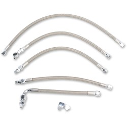 Set conductă de ulei din oțel inoxidabil DRAG SPECIALTIES 606004 Set conductă de ulei din oțel inoxidabil DRAG SPECIALTIES 606004