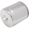 Filtru de ulei cu piuliță crom DRAG SPECIALTIES 14-0020CK-BX18