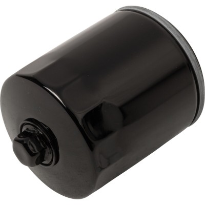 Filtru de ulei cu piuliță negru DRAG SPECIALTIES 14-0024BK-BX18