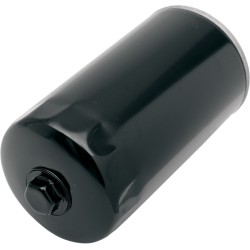 Filtru de ulei cu piuliță neagră DRAG SPECIALTIES 14-0018BK-BX41