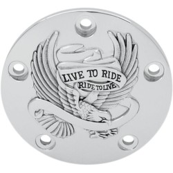 Capac puncte Live To Ride crom DRAG SPECIALTIES 30-0187CA Capac puncte Live To Ride crom DRAG SPECIALTIES 30-0187CA