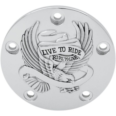 Capac puncte Live To Ride crom DRAG SPECIALTIES 30-0187CA