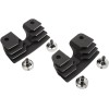 Capace pentru șuruburile de la capul bujiilor cu nervuri negre DRAG SPECIALTIES 63422