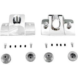 Capace pentru șuruburile capului bujiilor cromate netede DRAG SPECIALTIES 63427 Capace pentru șuruburile capului bujiilor cromate netede DRAG SPECIALTIES 63427