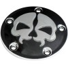 Capac pentru puncte 5-găuri split skull negru DRAG SPECIALTIES 78040B
