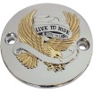 Capac puncte LIVE TO RIDE crom/aur DRAG SPECIALTIES I30-0223GA thumb