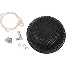 Filtru de aer bob stil retro S&S super E/G carburatoare negru DRAG SPECIALTIES 14-0110SSSB