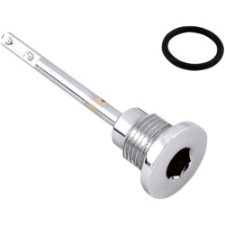 Jalon de măsurare pentru ulei de transmisie crom DRAG SPECIALTIES 77742 Jalon de măsurare pentru ulei de transmisie crom DRAG SPECIALTIES 77742