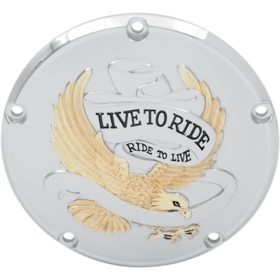 Capac ambreiaj live to ride gold 5-hole DRAG SPECIALTIES 33-0065GA Capac ambreiaj live to ride gold 5-hole DRAG SPECIALTIES 33-0065GA