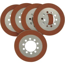 Set de discuri de fricțiune organice pentru ambreiaj DRAG SPECIALTIES 1131-0427 Set de discuri de fricțiune organice pentru ambreiaj DRAG SPECIALTIES 1131-0427