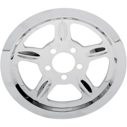 Capac spate pentru fulia curelei cromat DRAG SPECIALTIES 302220 Capac spate pentru fulia curelei cromat DRAG SPECIALTIES 302220