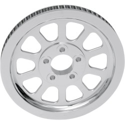 Puliță dințată spate cu 10 spițe cromată 66T DRAG SPECIALTIES 191311